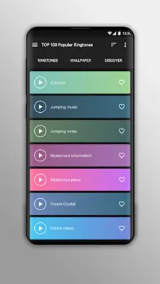 Ringtones super 100 android App screenshot 6