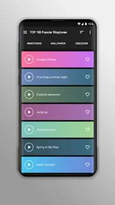 Ringtones super 100 android App screenshot 7